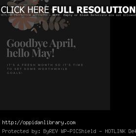 Goodbye April Hello March Sayings - Goodbye, Transparent background PNG HD thumbnail