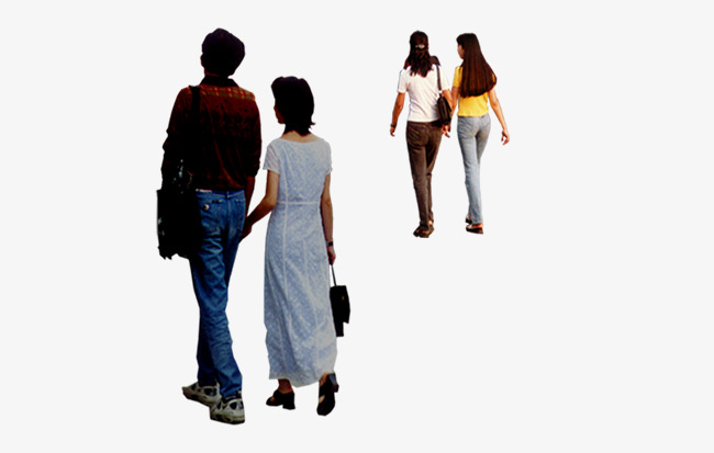 The Back Of The Walk, People Nearby, Walking People, Crowd Png And Psd - Images Of People, Transparent background PNG HD thumbnail