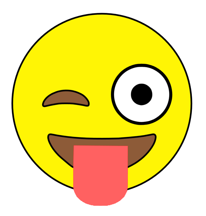 Free Svg Lots Of Emoticons Emoji Here Wink   Emoji - Laughing Face, Transparent background PNG HD thumbnail
