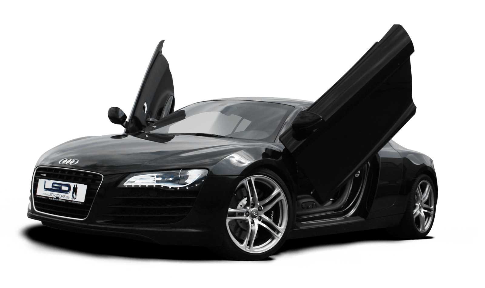 Black R8 Audi Png Car Image Png Image - Of Cars, Transparent background PNG HD thumbnail
