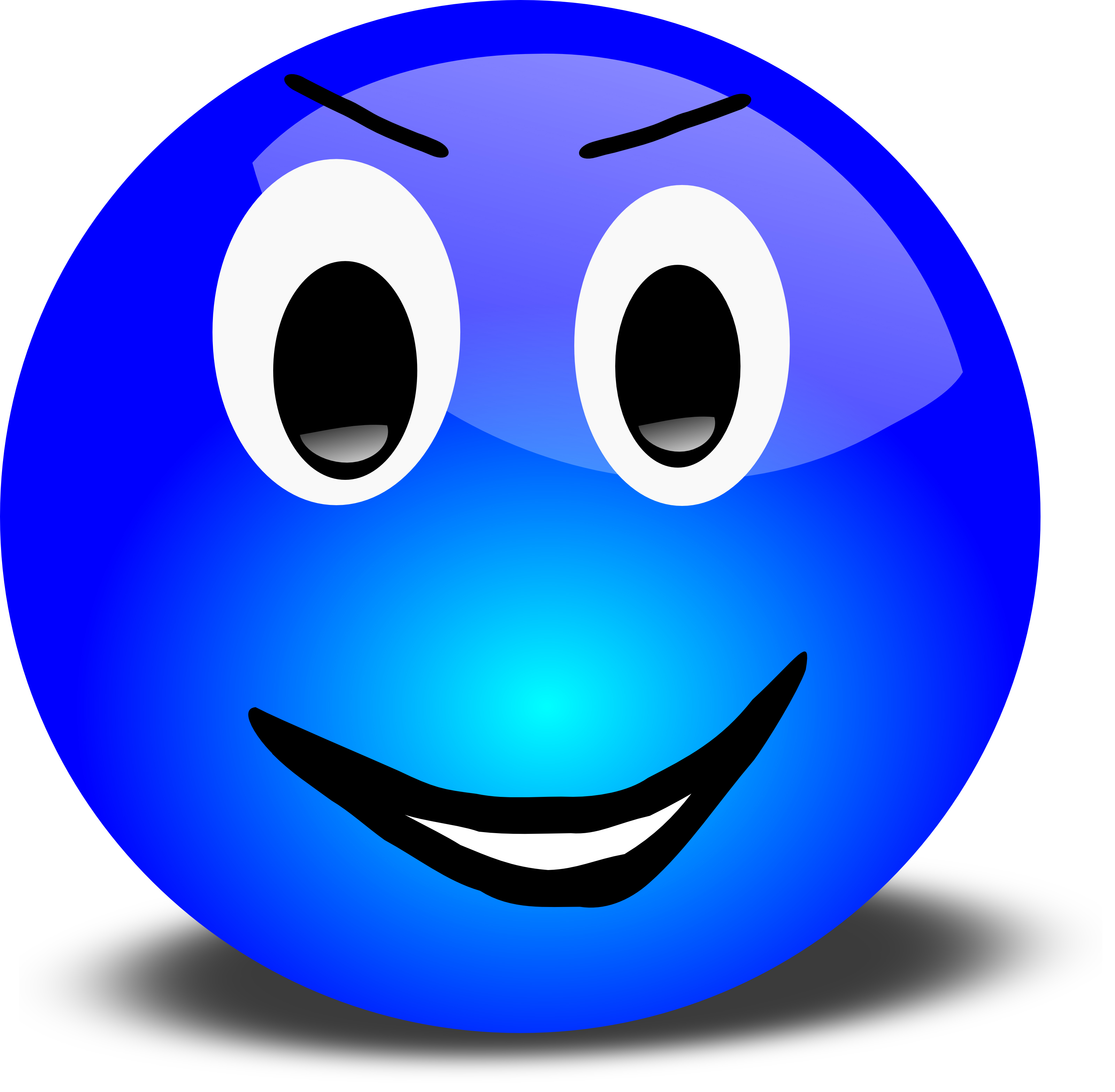 Smiling Cartoon Faces In Hd.   Clipart Library - Smiley Face Thumbs Up, Transparent background PNG HD thumbnail