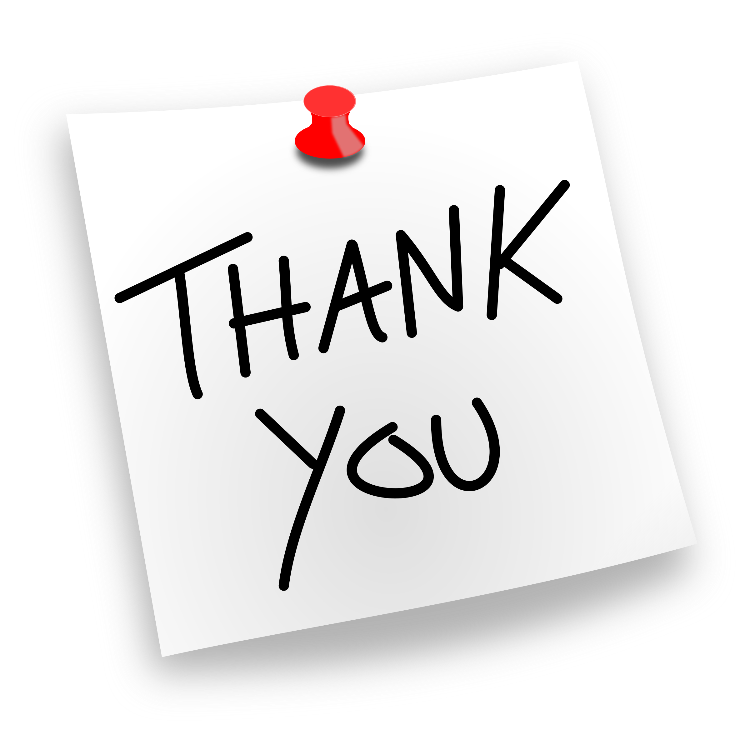 Big Image (Png) - Thank You, Transparent background PNG HD thumbnail