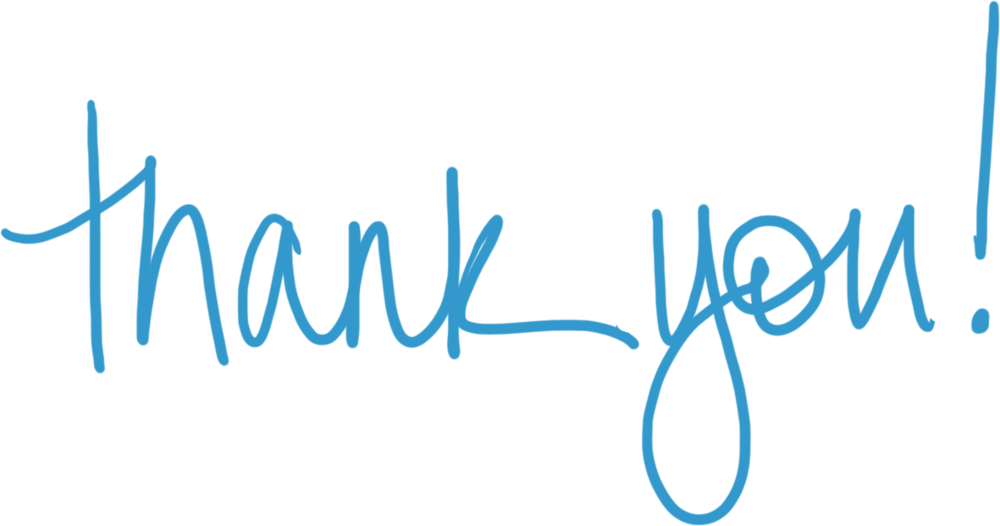 Thank You Blue Text - Thank You, Transparent background PNG HD thumbnail