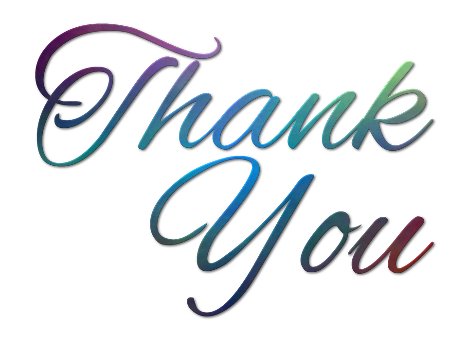 Thank You, Text, Message, Note, Gratitude, Appreciation - Thank You, Transparent background PNG HD thumbnail