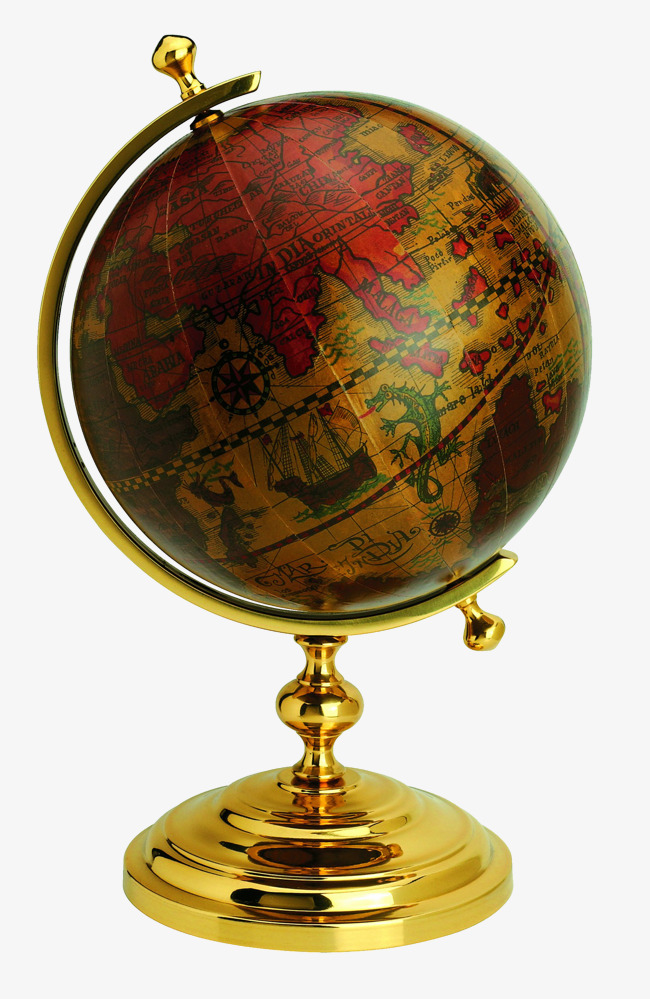 Globe, Earth, World, Map, Blu
