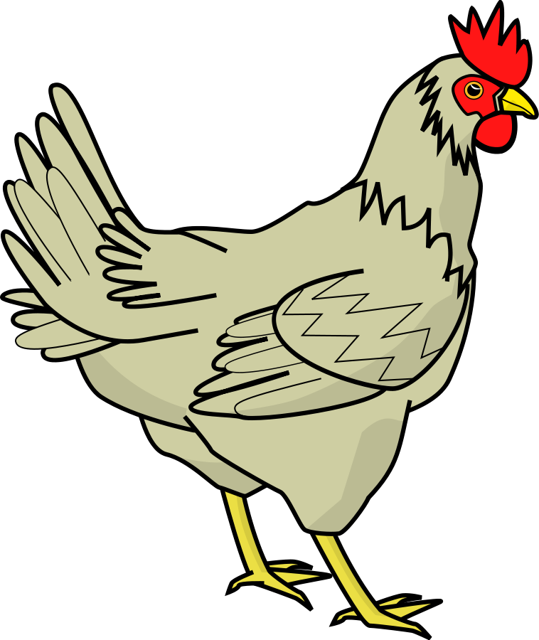 Cute Hen Clipart Free Clipart Image 2 Image - Hen, Transparent background PNG HD thumbnail
