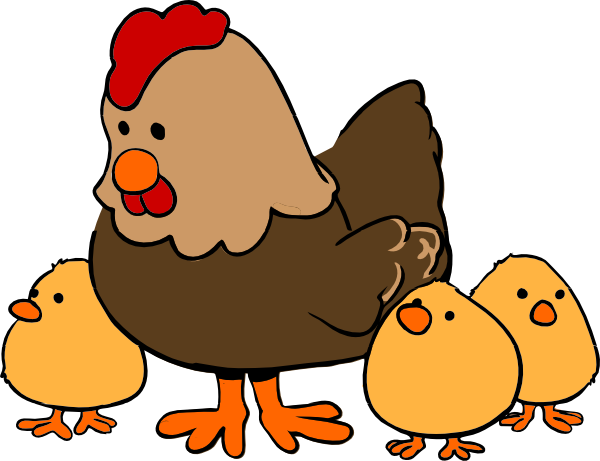 Hen And Chicks Icon Png Image #20978 - Hen, Transparent background PNG HD thumbnail