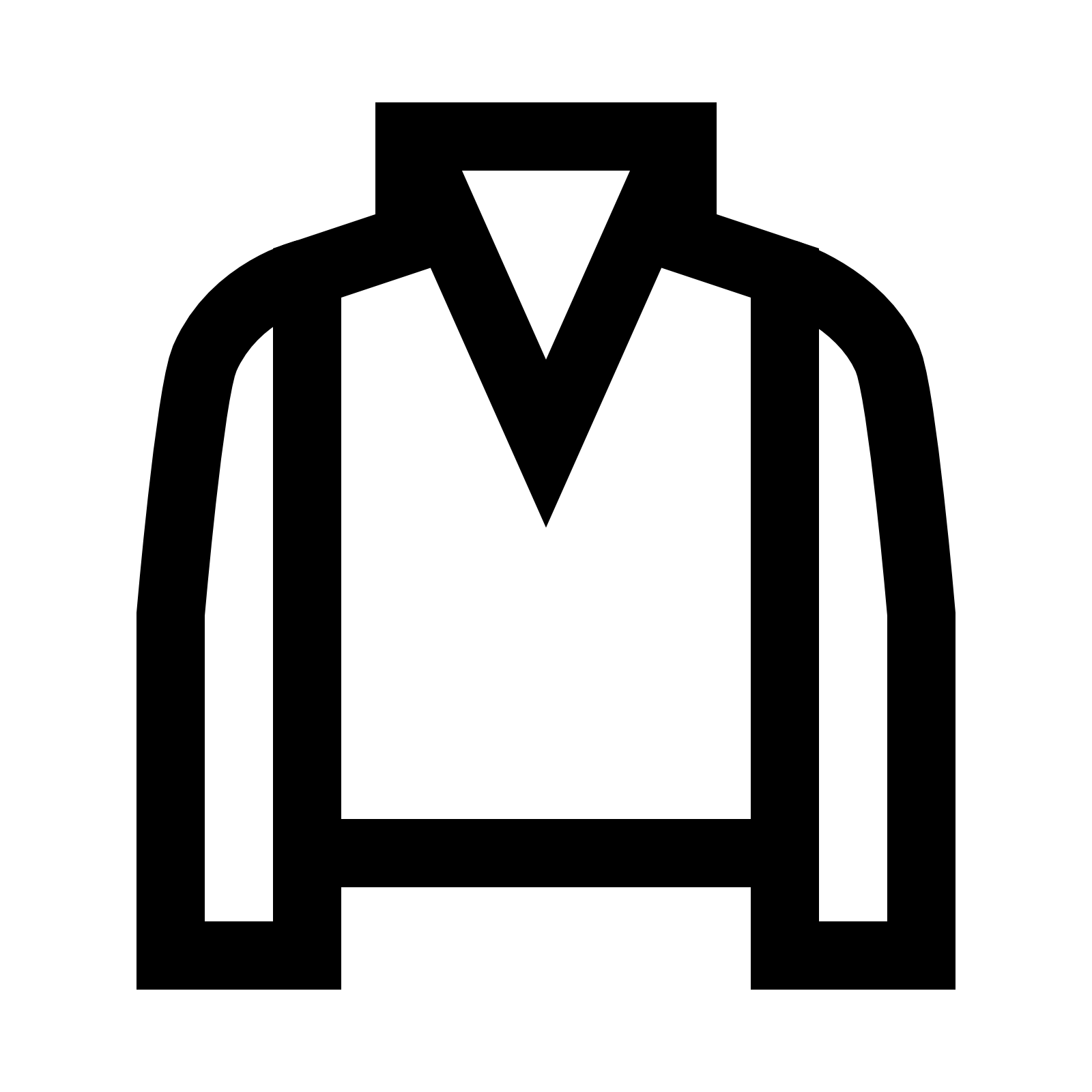 Jacket Icon - Jacket, Transparent background PNG HD thumbnail