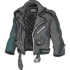 Jacket Leather - Jacket, Transparent background PNG HD thumbnail