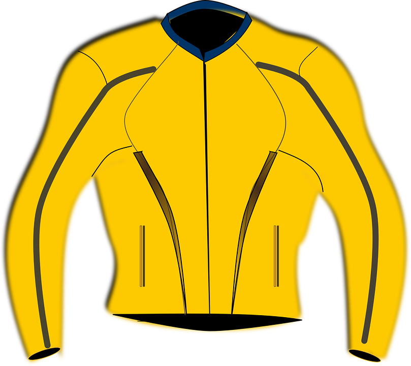 Jacket, Protection, Biker, Bike, Car, Drive, Yellow - Jacket, Transparent background PNG HD thumbnail