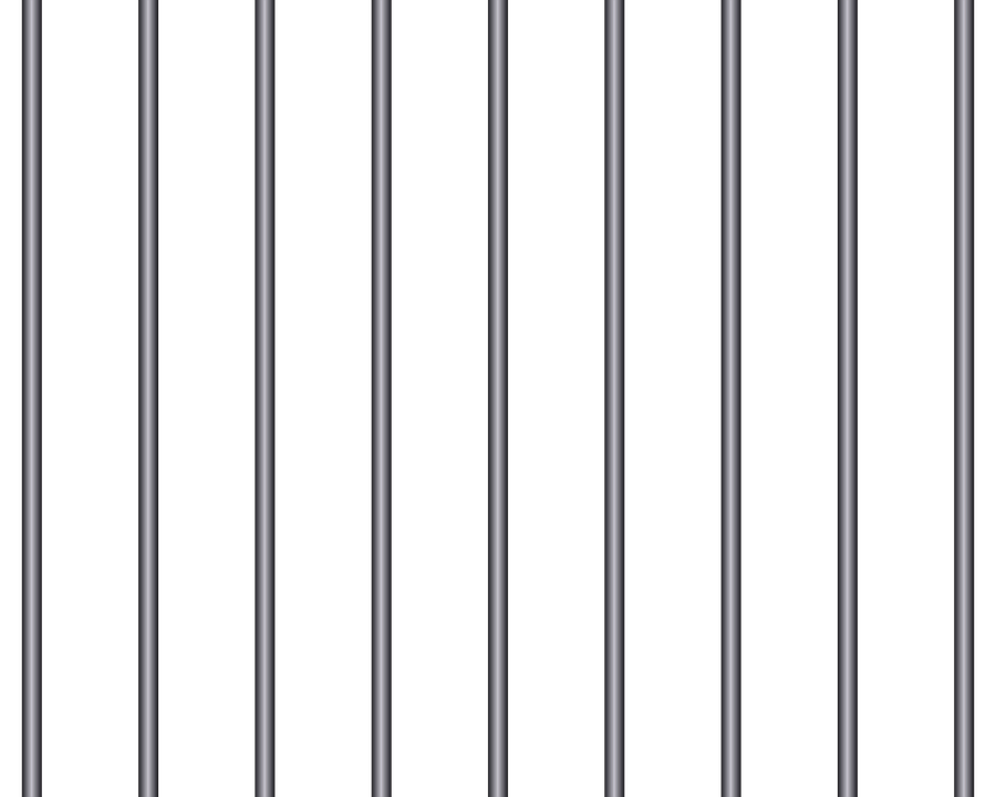 Cage, Bars, Cell, Jail, Prison - Jail, Transparent background PNG HD thumbnail