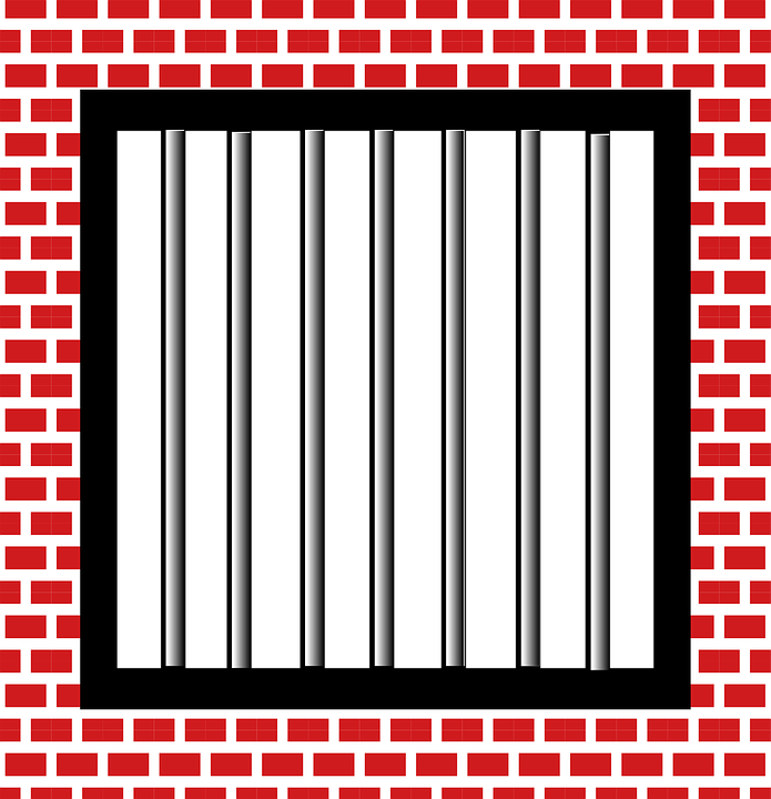 Jail Bars Police Brick - Jail, Transparent background PNG HD thumbnail