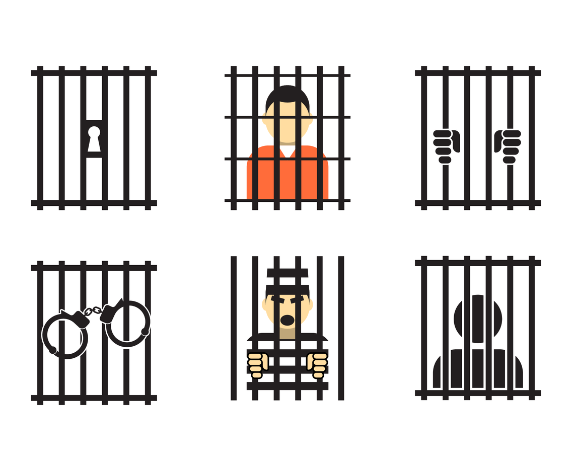 Jail Illustration Vector - Jail, Transparent background PNG HD thumbnail