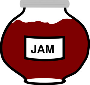 Jam Jar Clip Art - Jam, Transparent background PNG HD thumbnail