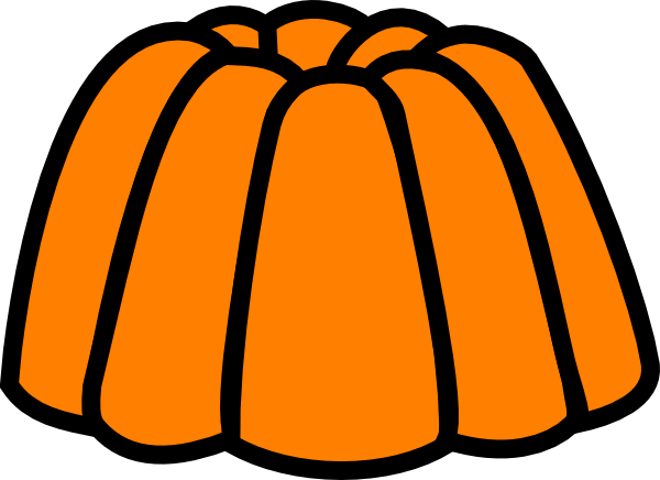 Orange Jelly Clip Art - Jelly, Transparent background PNG HD thumbnail