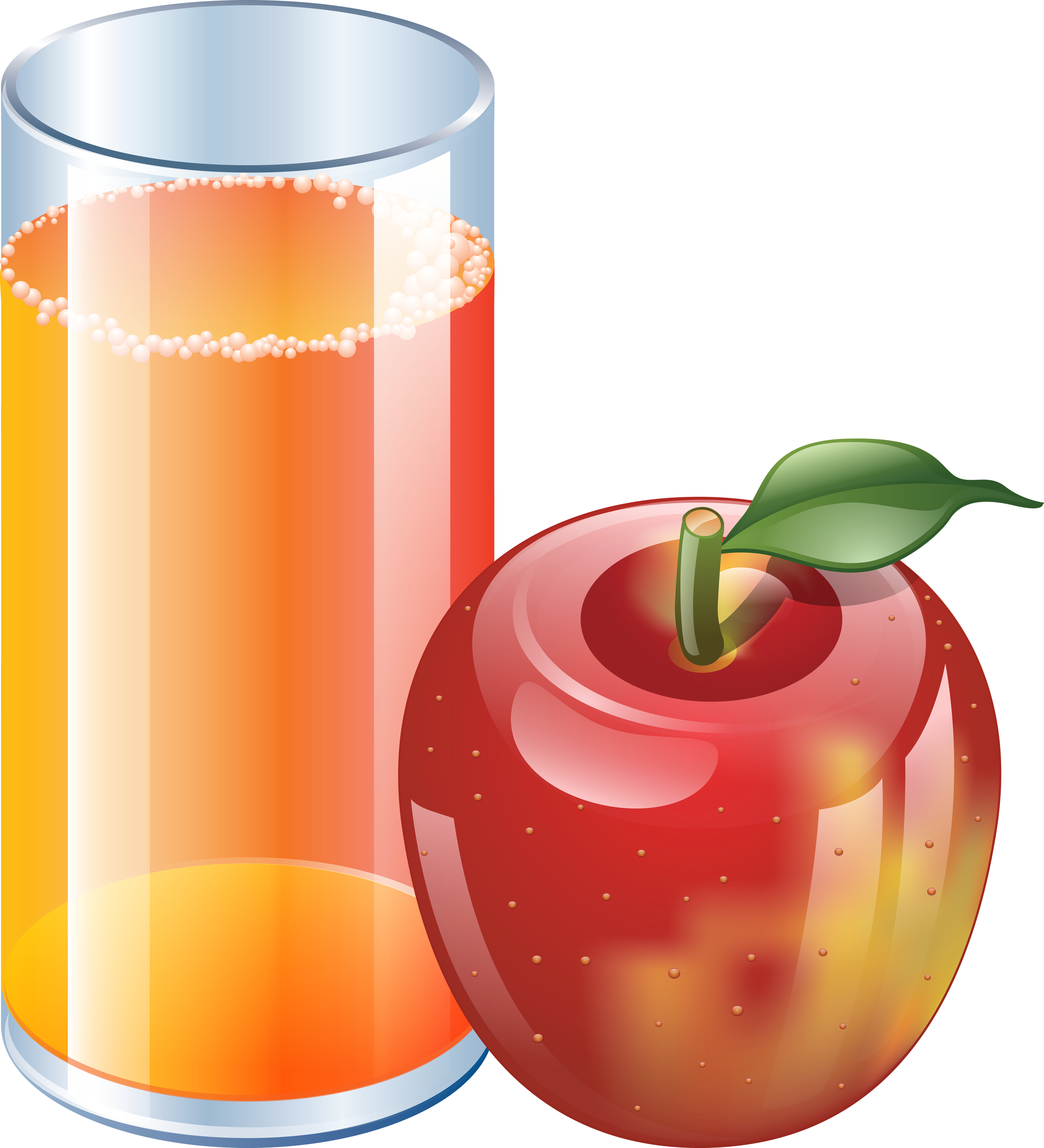 Fruit juice and beverage cups