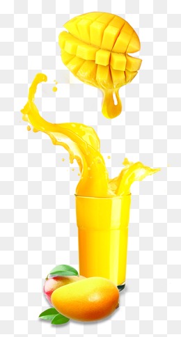 Mango Juice, Mango Juice, Yellow, Fruit Juice Png And Psd - Juice, Transparent background PNG HD thumbnail