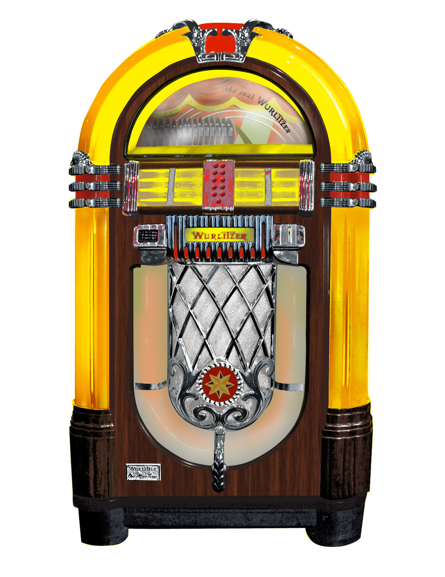 Jukebox Created In Photoshop By Gilliangilby On Clipart Library - Jukebox, Transparent background PNG HD thumbnail