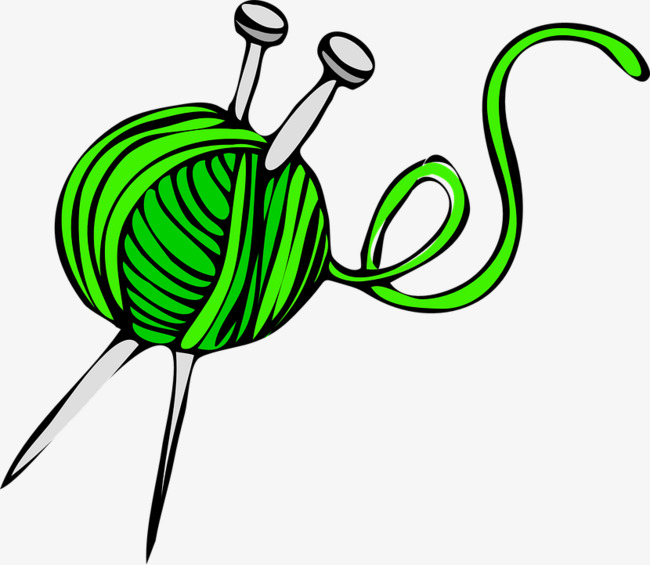 knitting ball wool brown need