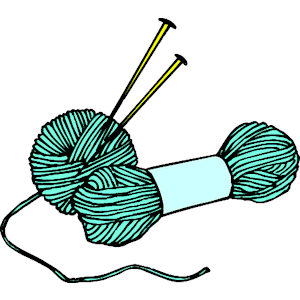 wool ball yarn needles craft 