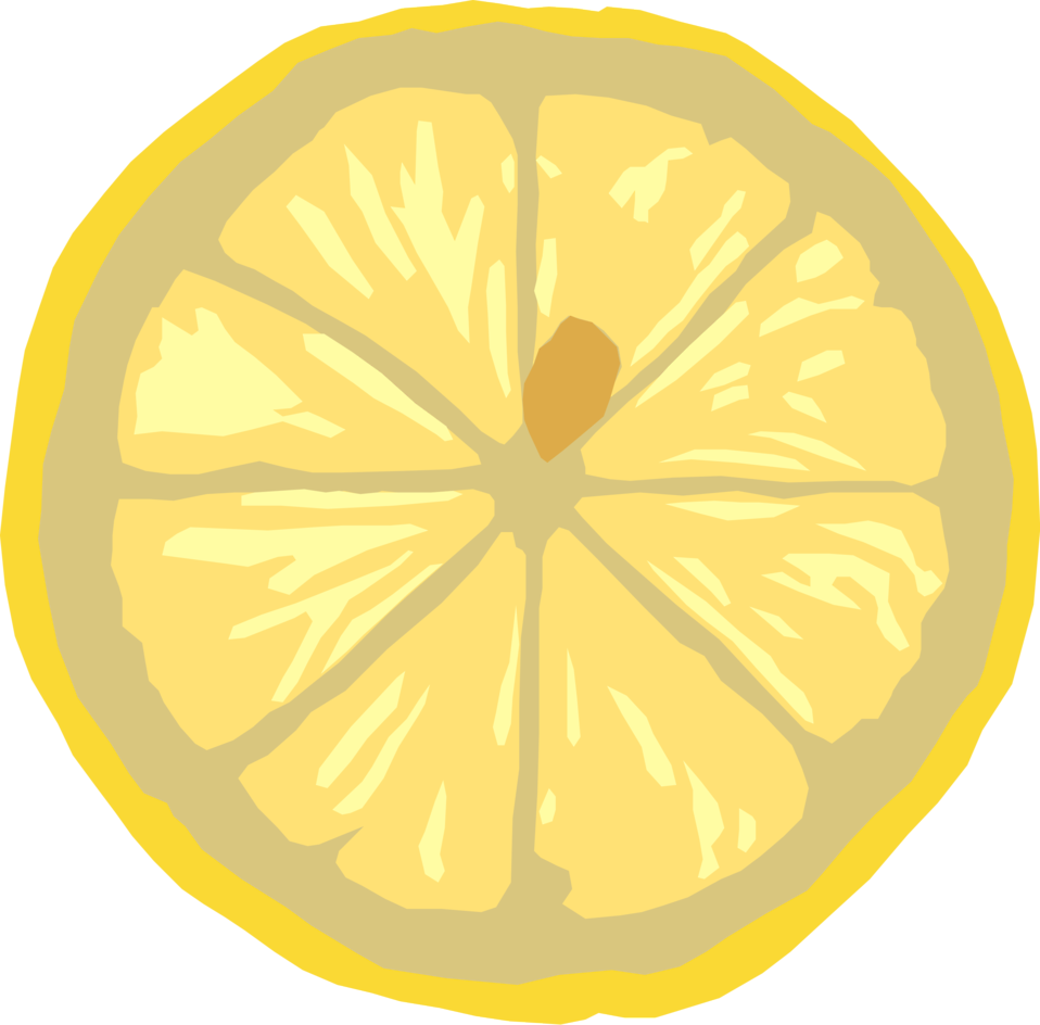 Lemon - Lemon Slice, Transparent background PNG HD thumbnail