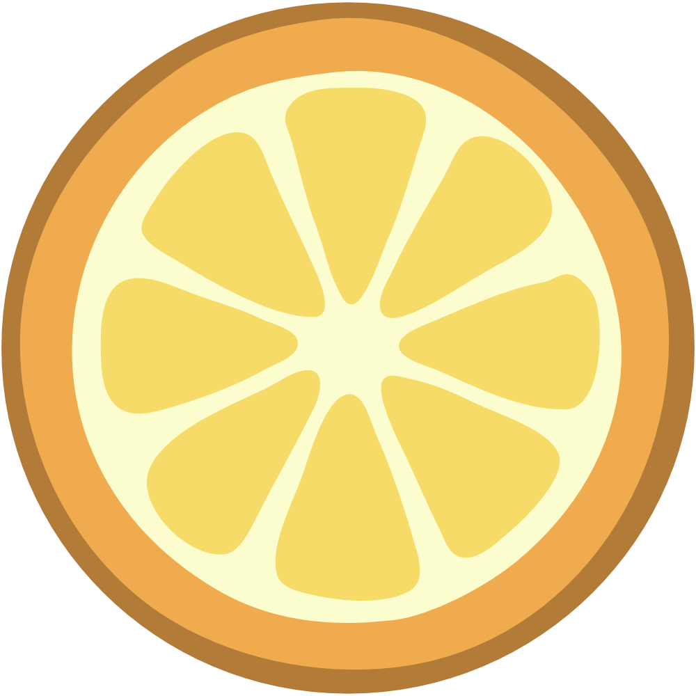 Lemon Slice Clip Art 3 - Lemon Slice, Transparent background PNG HD thumbnail