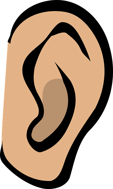Ear, Listen, Hear, Gossip, Sound, Whispering, Secrets - Listening Ear, Transparent background PNG HD thumbnail