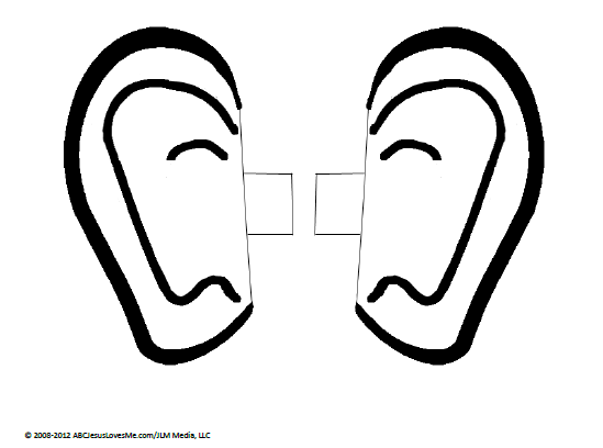 Listening Ears Template | Clipart Library   Free Clipart Images - Listening Ear, Transparent background PNG HD thumbnail