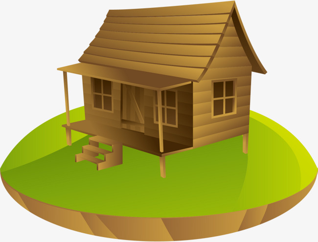 A Log Cabin In The Woods Free Png Image - Log Cabin Woods, Transparent background PNG HD thumbnail