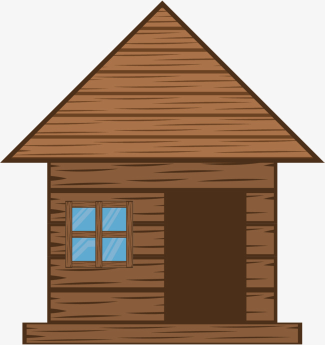 Free Png Log Cabin Woods - Cartoon Hut, Humble, Log Cabin, Cartoon House Free Png And Vector, Transparent background PNG HD thumbnail