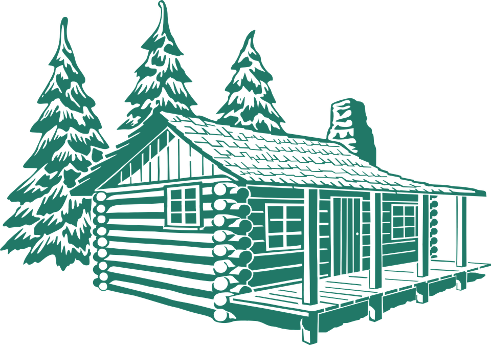 Free Png Log Cabin Woods - Shack, Cabin, Wood, Forest, Hut, Trees, Porch, Transparent background PNG HD thumbnail