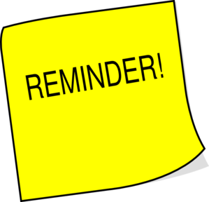 Pto Meeting Reminder Clipart. Notice Clipart Free - Meeting Reminder, Transparent background PNG HD thumbnail