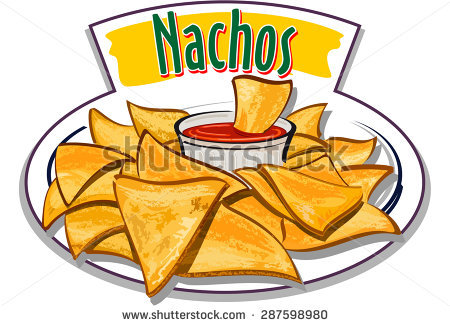 Nachos Vector - Nachos And Cheese, Transparent background PNG HD thumbnail