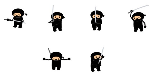 Cartoon Ninja Png Icon - Ninja, Transparent background PNG HD thumbnail