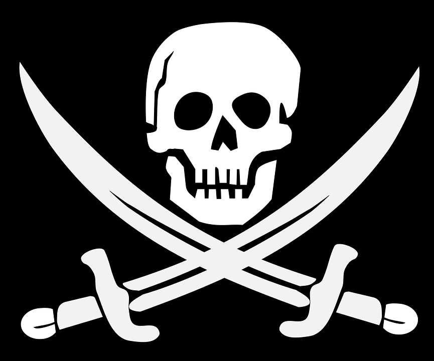 Free Png Pirate Skull - Cross Bones, Flag, Pirate, Skull, Transparent background PNG HD thumbnail