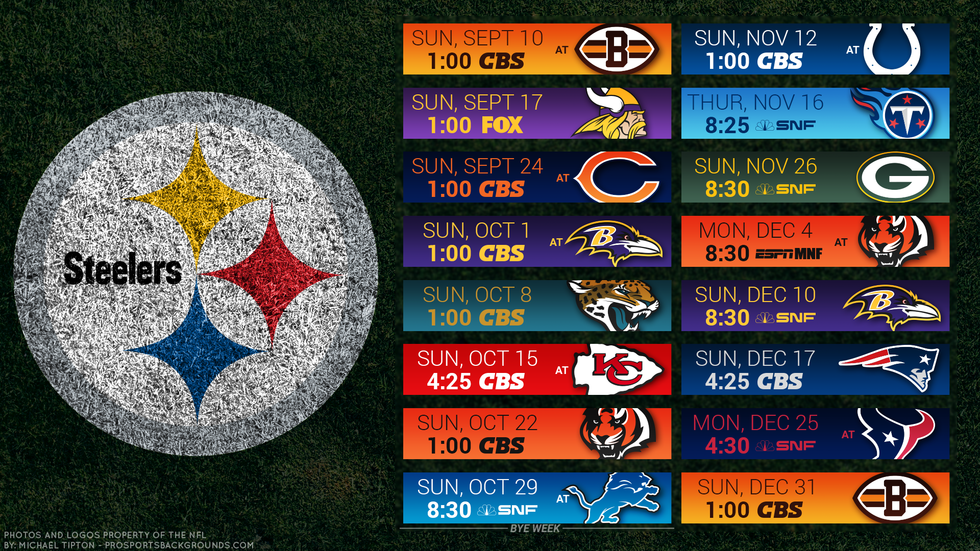 Free Png Pittsburgh Steelers - . Hdpng.com Pittsburgh Steelers 2017 Schedule Turf Football Logo Wallpaper Free Pc Desktop Computer Hdpng.com , Transparent background PNG HD thumbnail