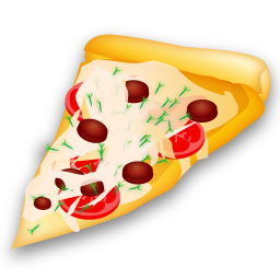Pizza Slice PNG Clip Art · C