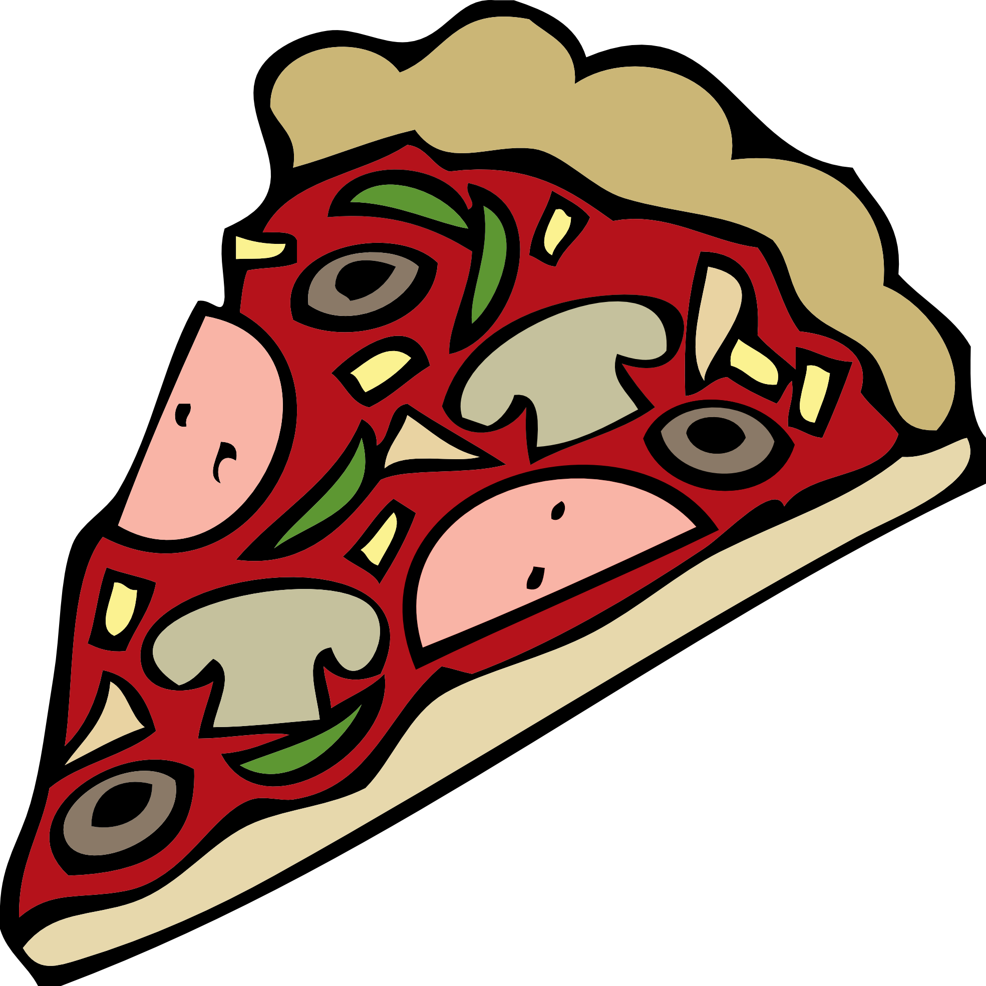 Pizza Slice Png 249 - Pizza Slice, Transparent background PNG HD thumbnail