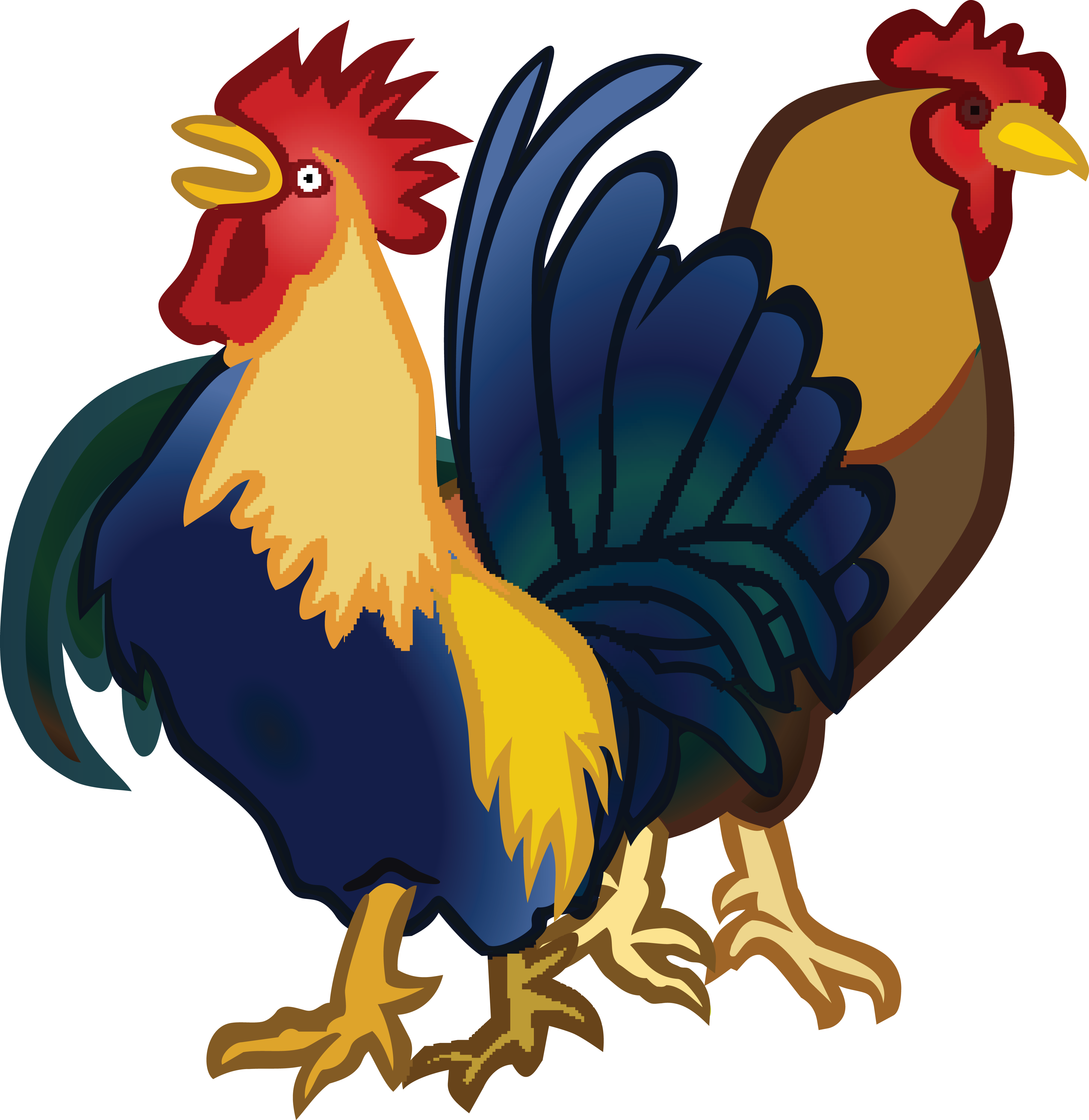 .jpg, .png, .eps, .svg,. Free Clipart Of A Rooster Hdpng.com  - Rooster, Transparent background PNG HD thumbnail