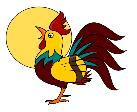 Rooster Free To Use Cliparts 2 - Rooster, Transparent background PNG HD thumbnail