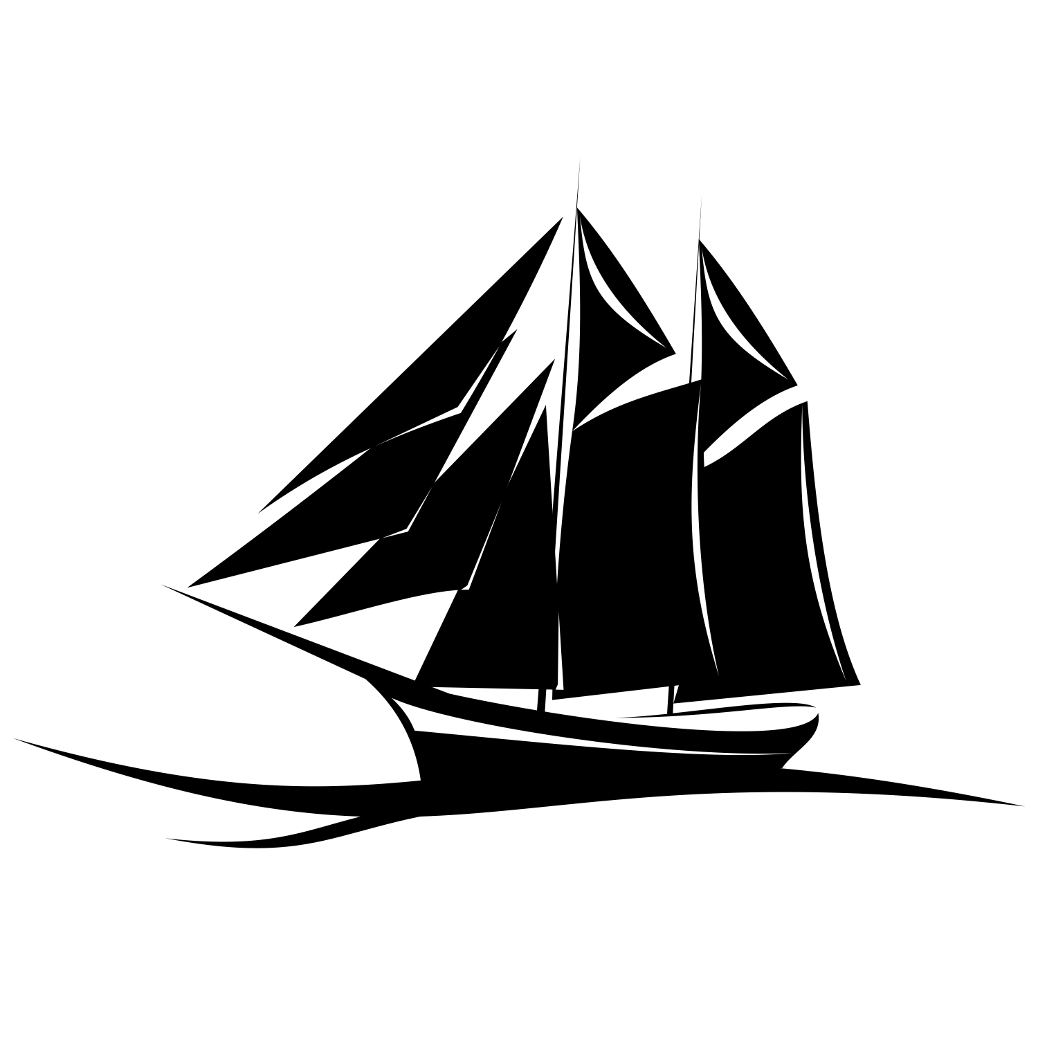 Yacht Vector - Sailing Boats, Transparent background PNG HD thumbnail