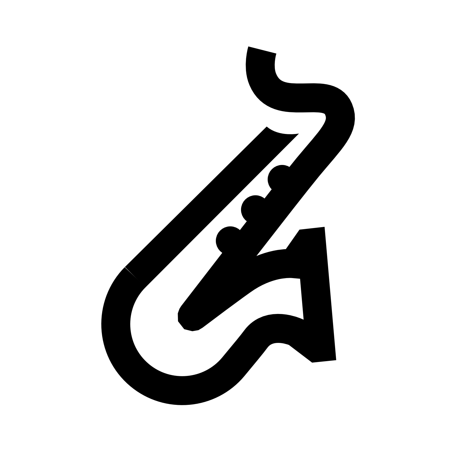 Saxophone free to use clipart