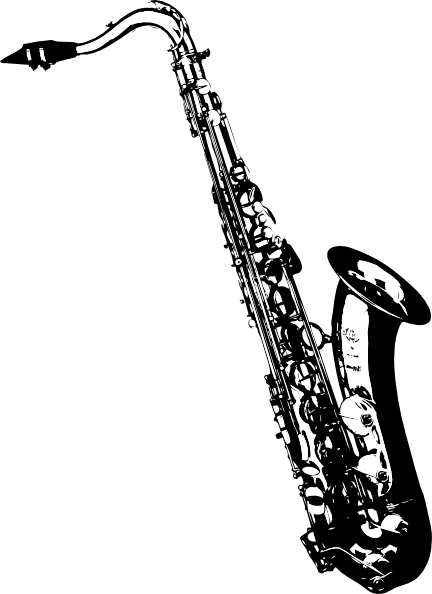 Saxophone Player Clip Art Vector Online Royalty Free   Clipart - Saxophone, Transparent background PNG HD thumbnail