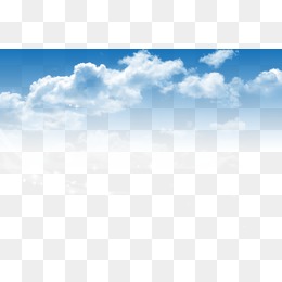 Baiyun, Blue Sky, White Clouds, Graphic Design Png Image - Sky, Transparent background PNG HD thumbnail