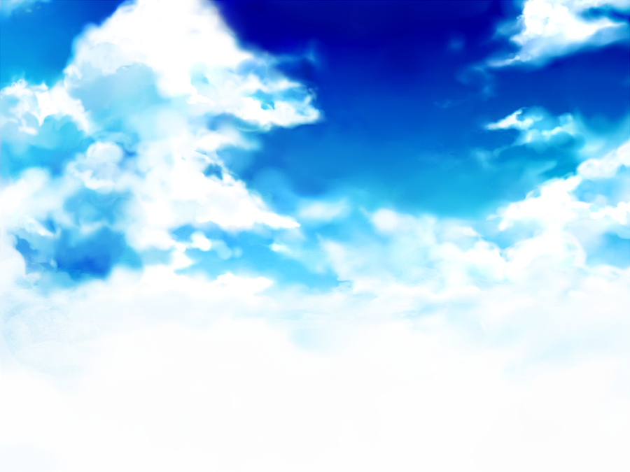 Blue sky and white clouds, Cl