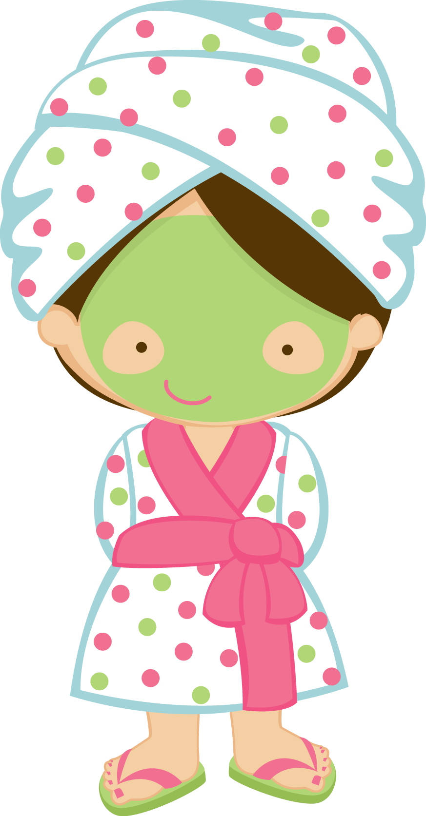 Spa girl clipart png