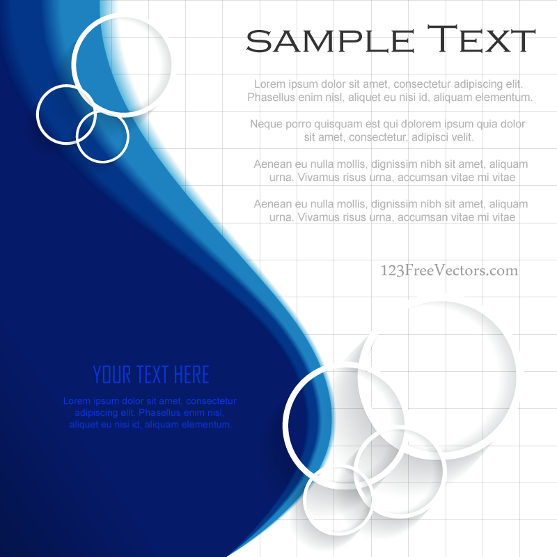 Blue Background Template Illustrator Free - Templates, Transparent background PNG HD thumbnail