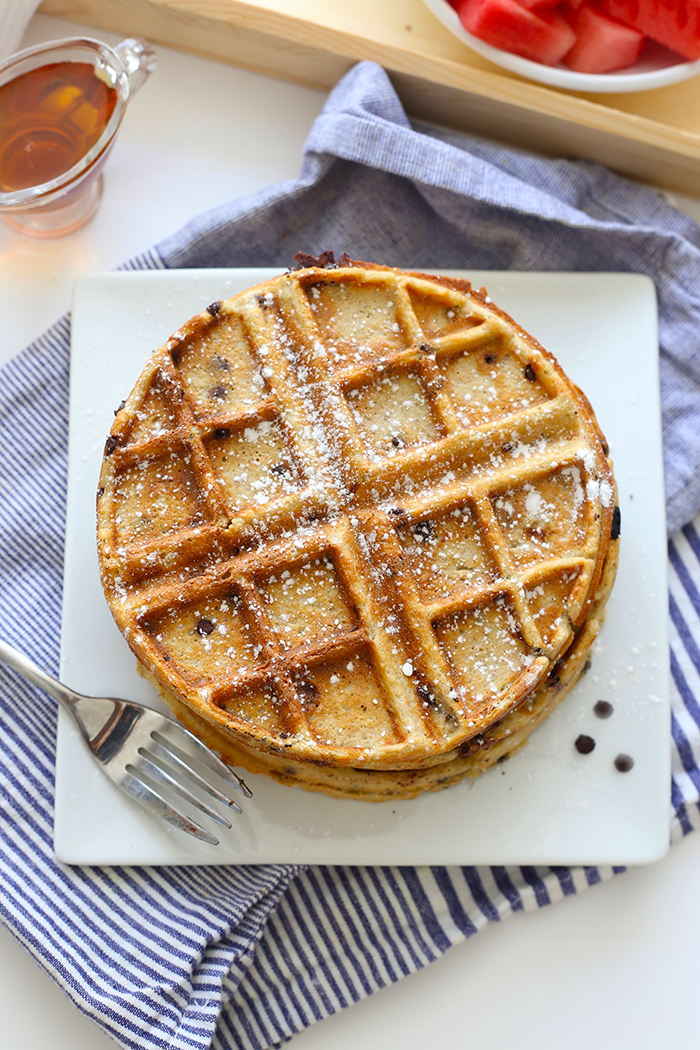 Sweet And Crispy Oatmeal Chocolate Chip Waffles For The Ultimate Weekend Brunch! These Gluten  - Waffles, Transparent background PNG HD thumbnail
