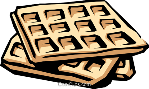 Waffles Royalty Free Vector Clip Art Illustration - Waffles, Transparent background PNG HD thumbnail