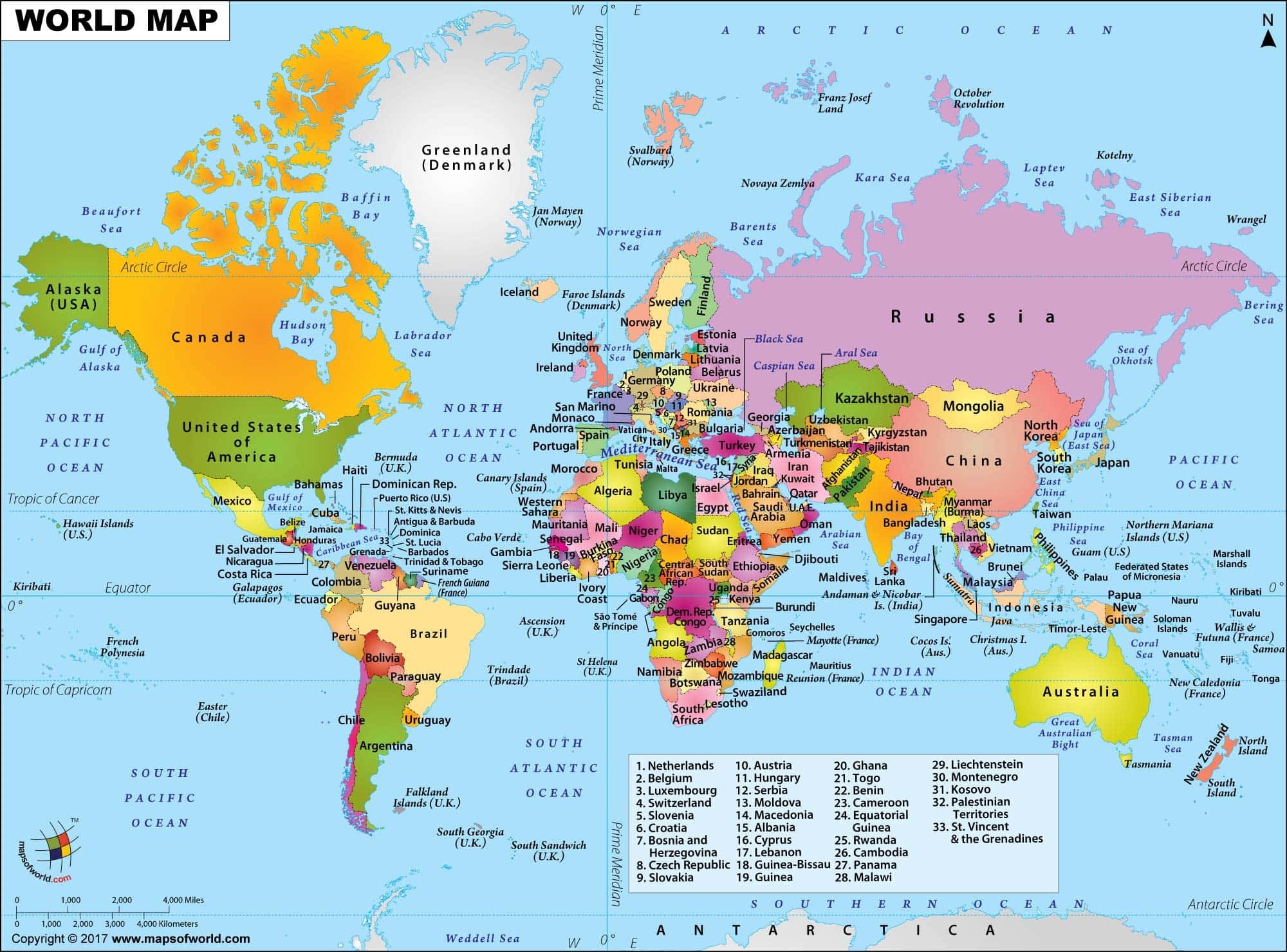 Free Downloads World Maps